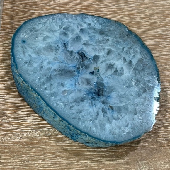 Agate Stone & Fools Gold Rock Home Decor Collection, Set of 7 - Picture 9 of 13